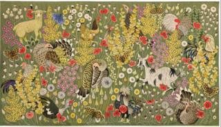 Vente aux enchères :  tapisserie Plein champ