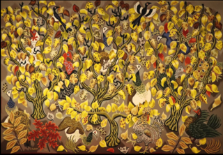 Vente aux enchères : tapisserie Pavane de novembre