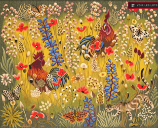 Vente aux enchères : tapisserie Une de mai