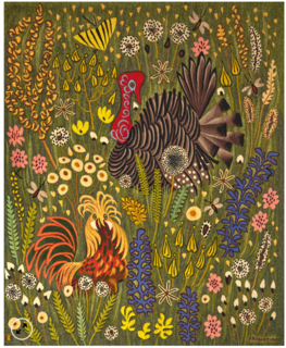 Vente aux enchères : tapisserie L'Herbe haute