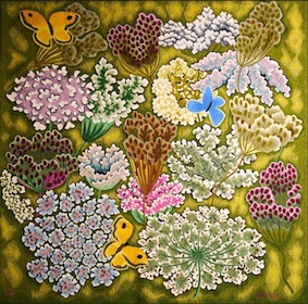 Vente aux enchères : tapisserie L'Escapade