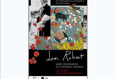 Affiche exposition Centenaire Aubusson, 2007 Affiche exposition Centenaire Aubusson, 2007
